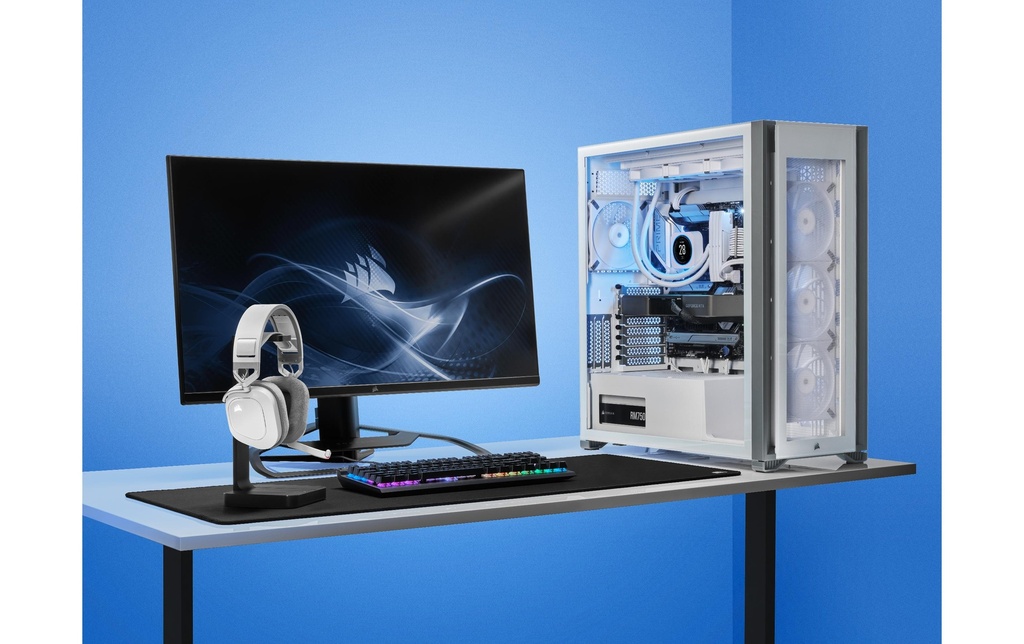 Corsair, Headset HS80 RGB iCUE Weiss-7