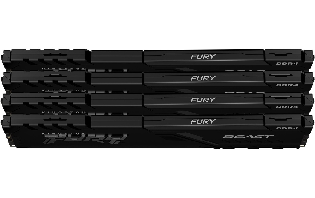 FURY Beast DDR4 128GB 4-Kit 3200MT/s Black-1