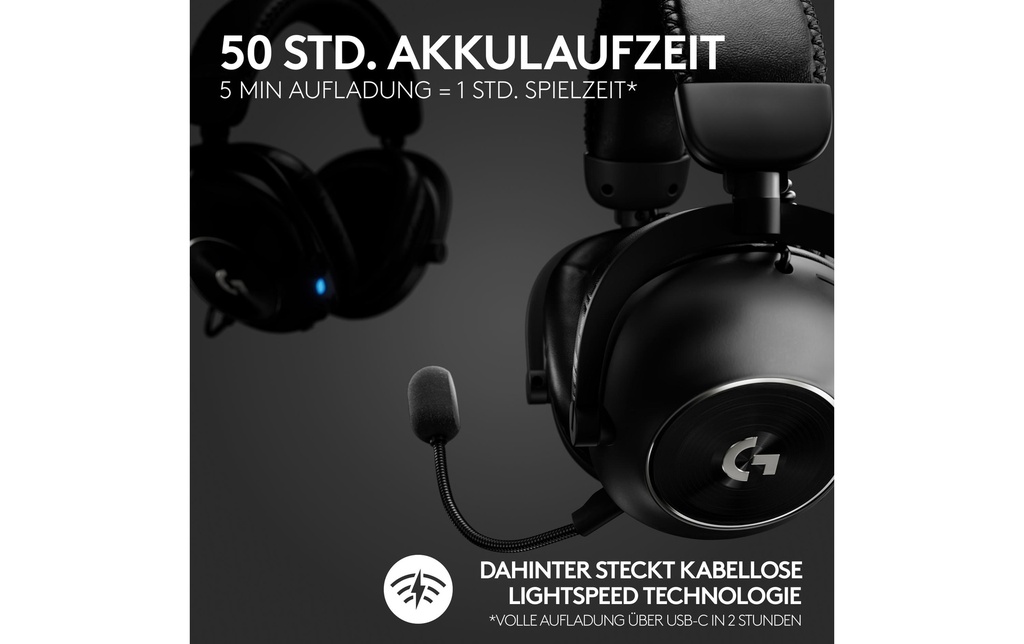Logitech, Headset G Pro X 2 Wireless Lights-2