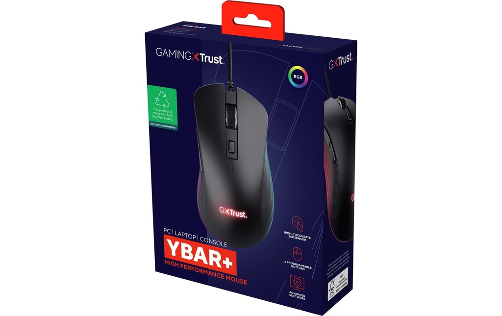 Trust GXT 924 YBAR+ Gaming Maus-4