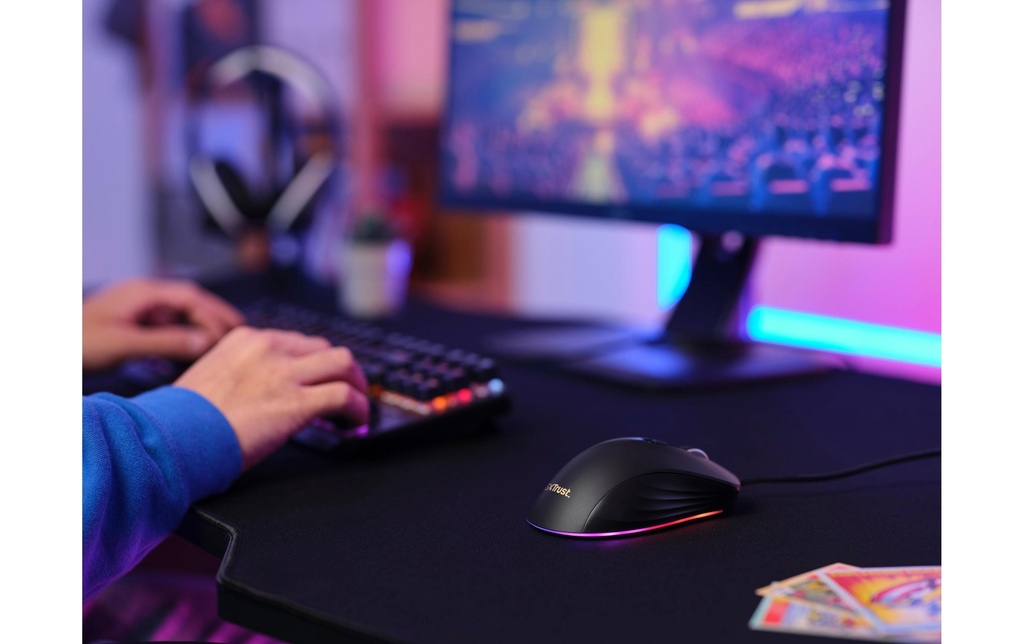 Trust GXT 924 YBAR+ Gaming Maus-5