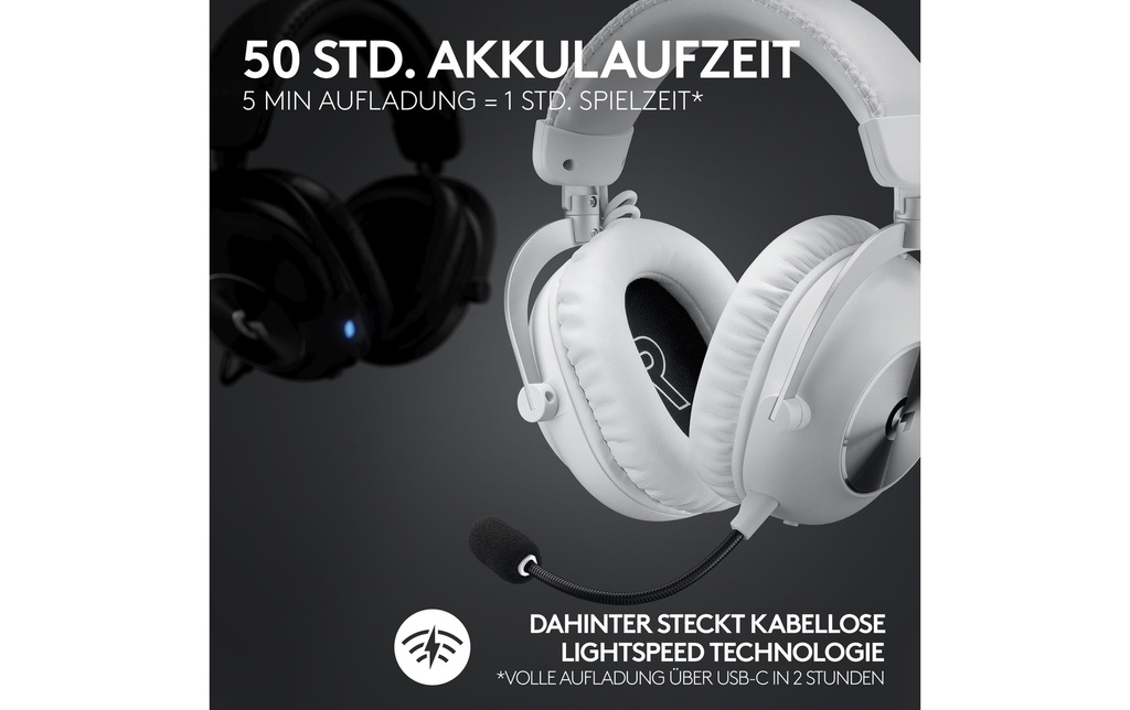 Logitech, Headset G Pro X 2 Wireless Lights-2
