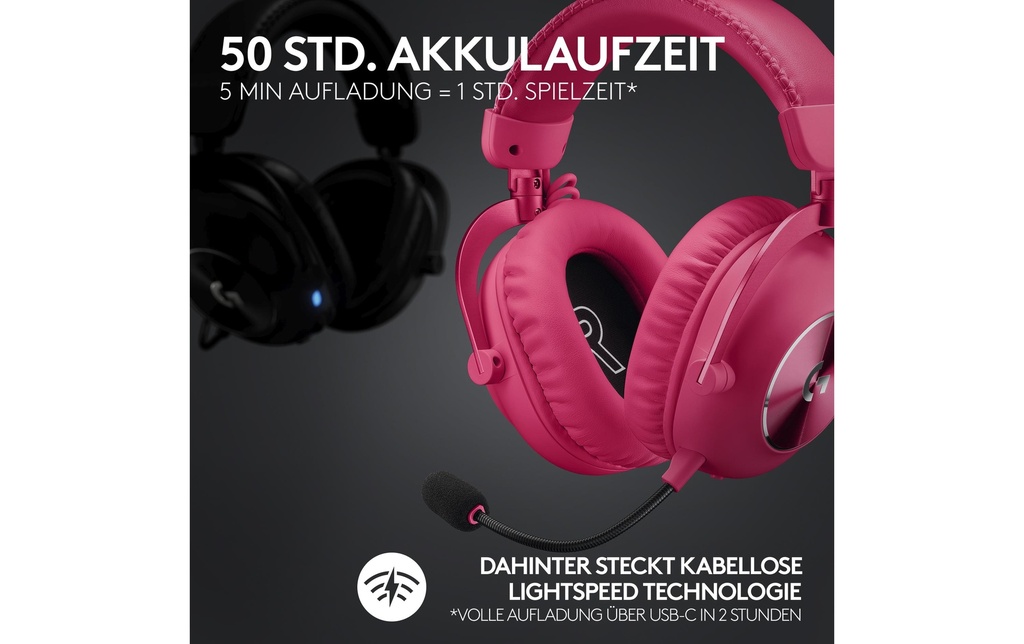Logitech, Headset G Pro X 2 Wireless Lights-2