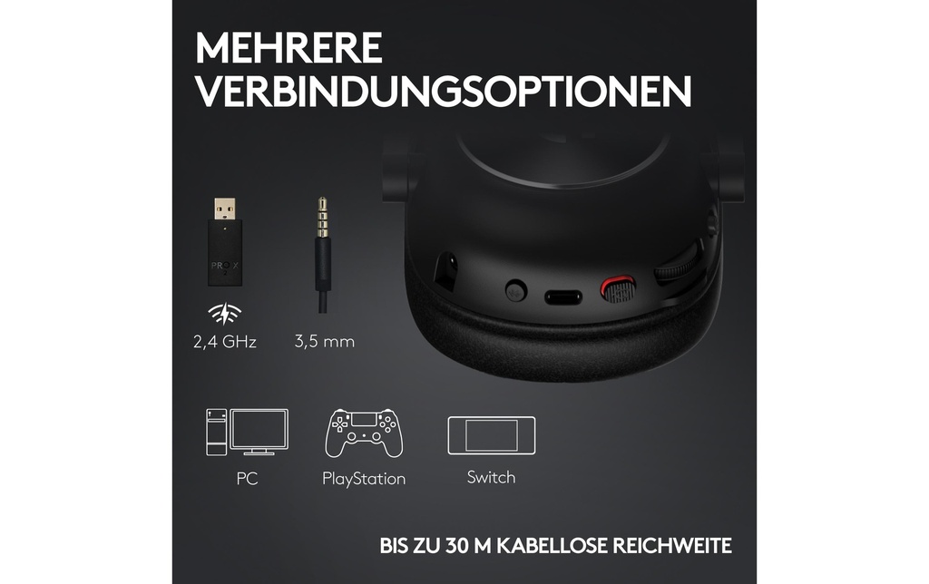 Logitech, Headset G Pro X 2 Wireless Lights-4