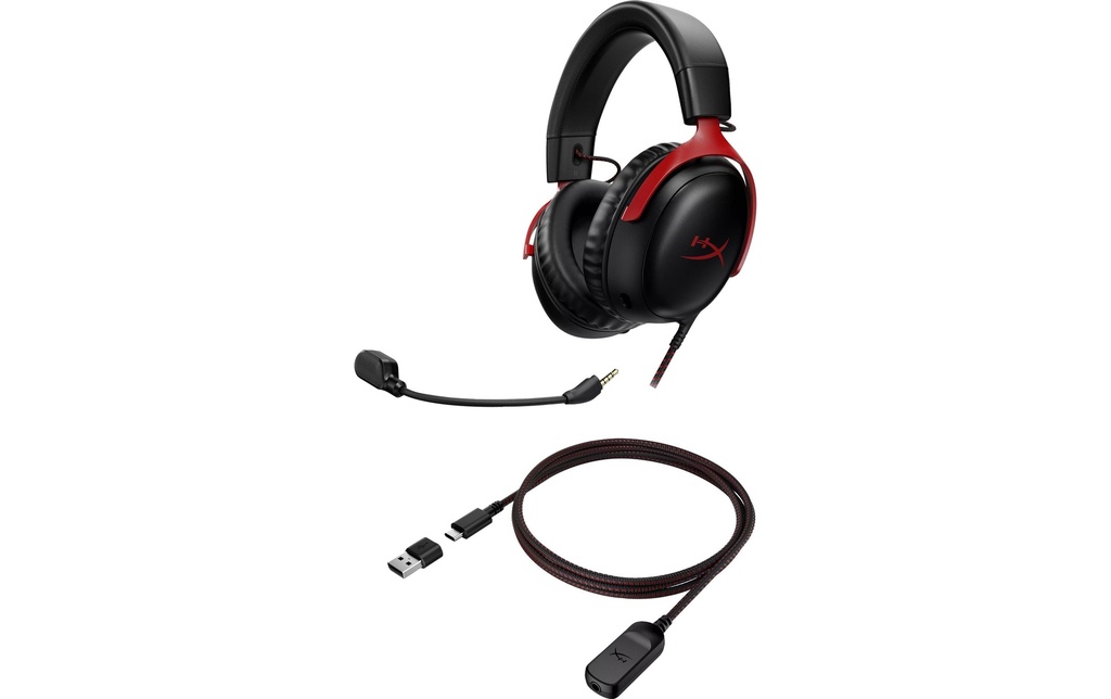 HyperX, Headset Cloud III Rot/Schwarz-5