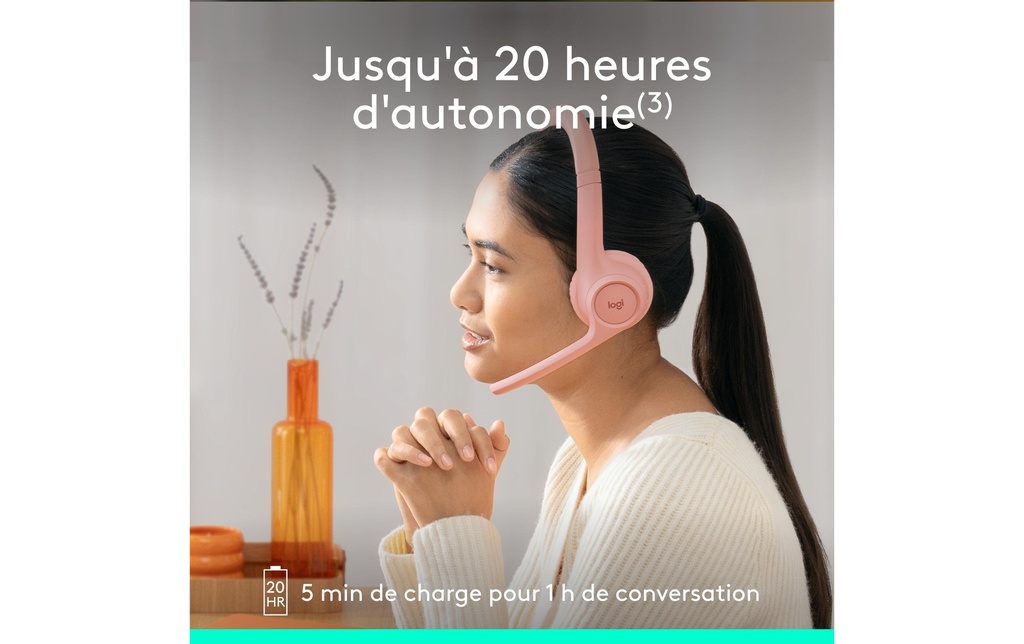 Logitech Headset Zone 300 rose-4