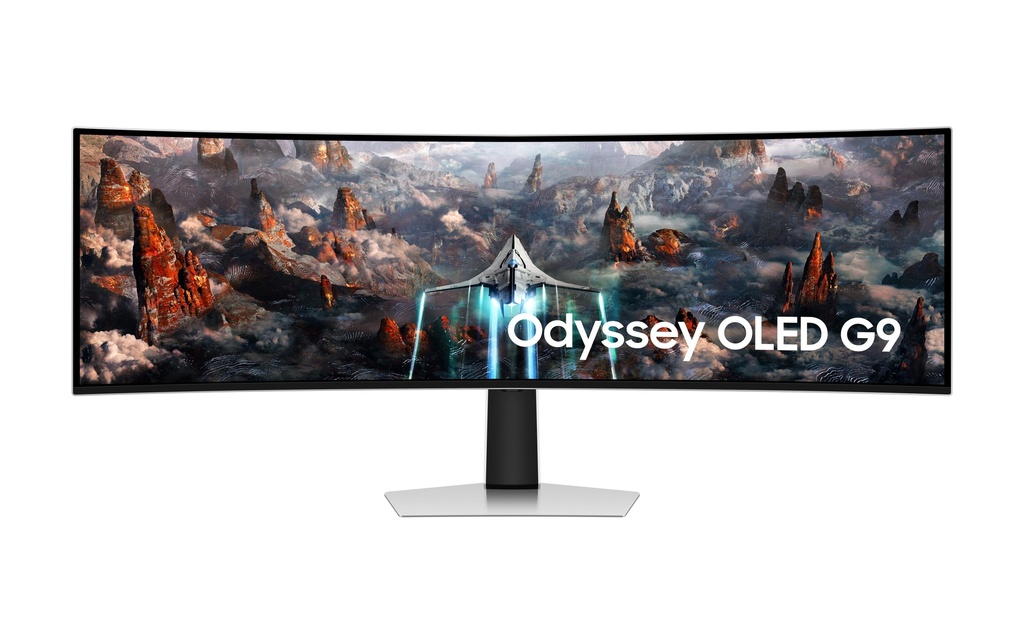 Samsung Curved 49, Odyssey OLED, Dual QHD-2