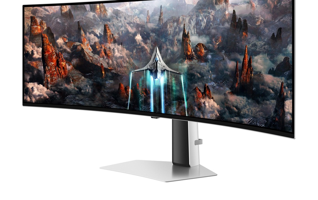 Samsung Curved 49, Odyssey OLED, Dual QHD-7