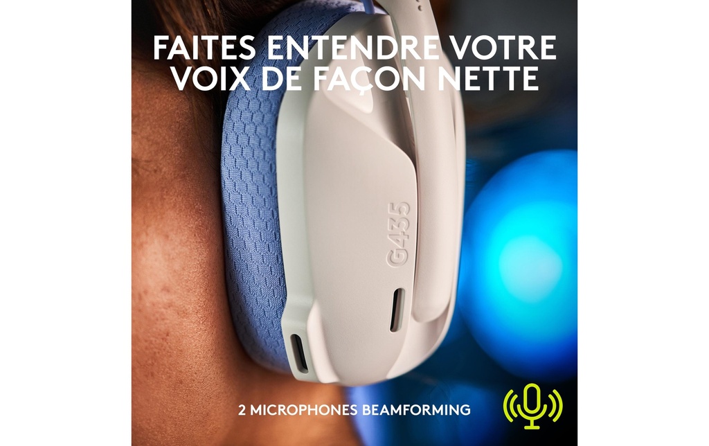 Logitech, Headset G435 Gaming Lightspeed We-4