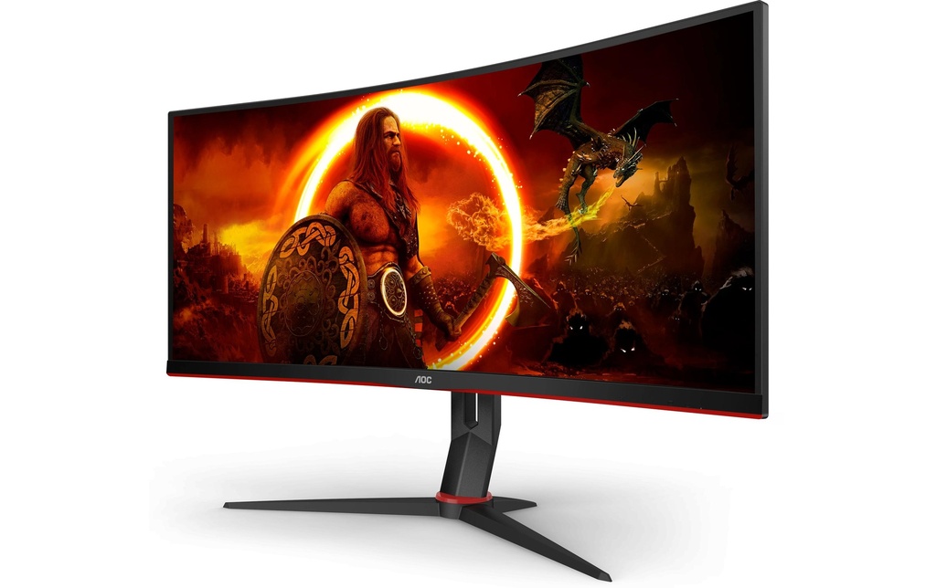 AOC Monitor CU34G2XP/BK Gaming-1