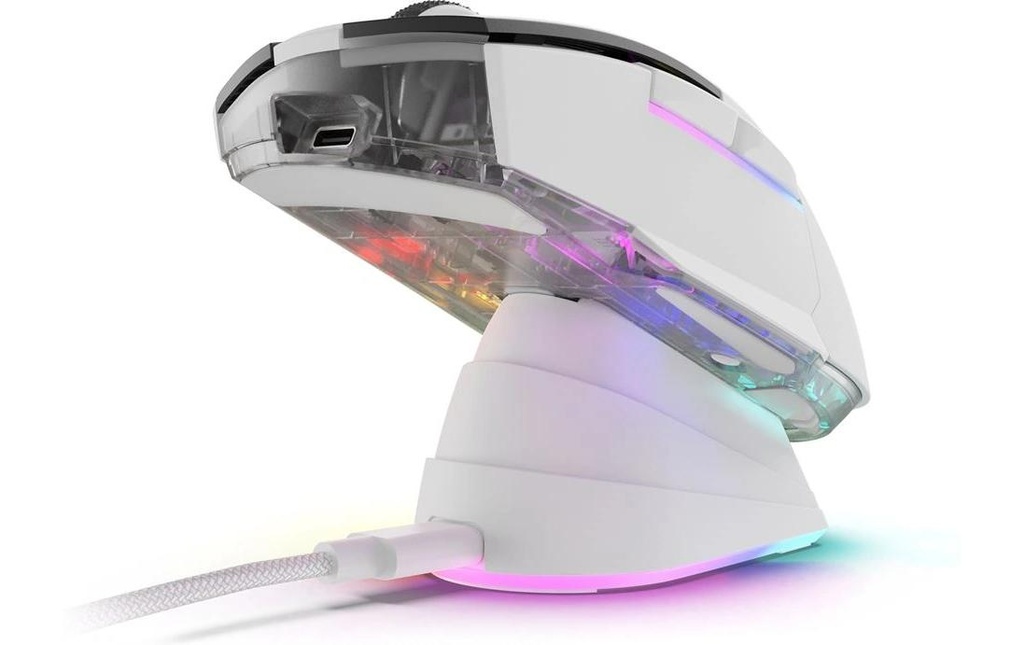 Sharkoon SKILLER SGM50W, optisch, white-6