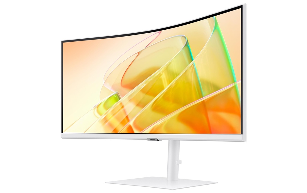 Samsung Curved 34 white, UWQHD-3