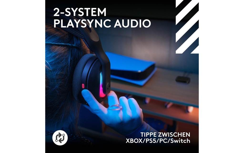 Logitech G Astro A20 X Headset schwarz-5
