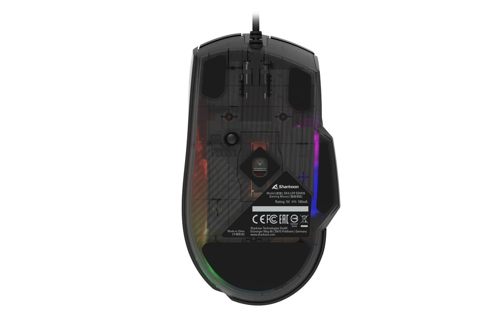 Sharkoon SKILLER SGM35, optisch, black-4