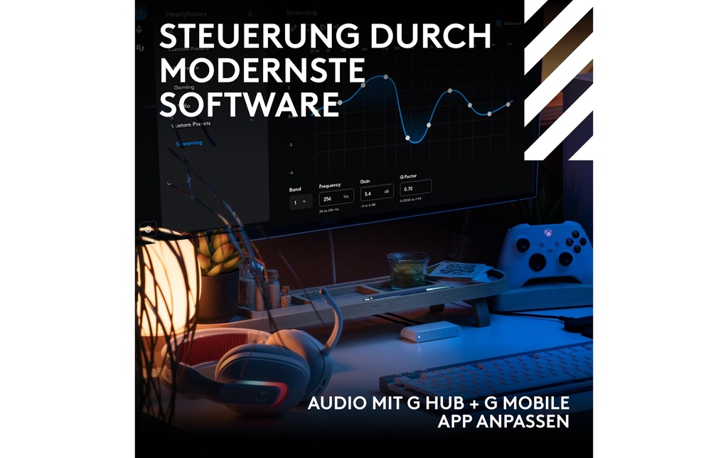 Logitech G Astro A20 X Headset weiss-5