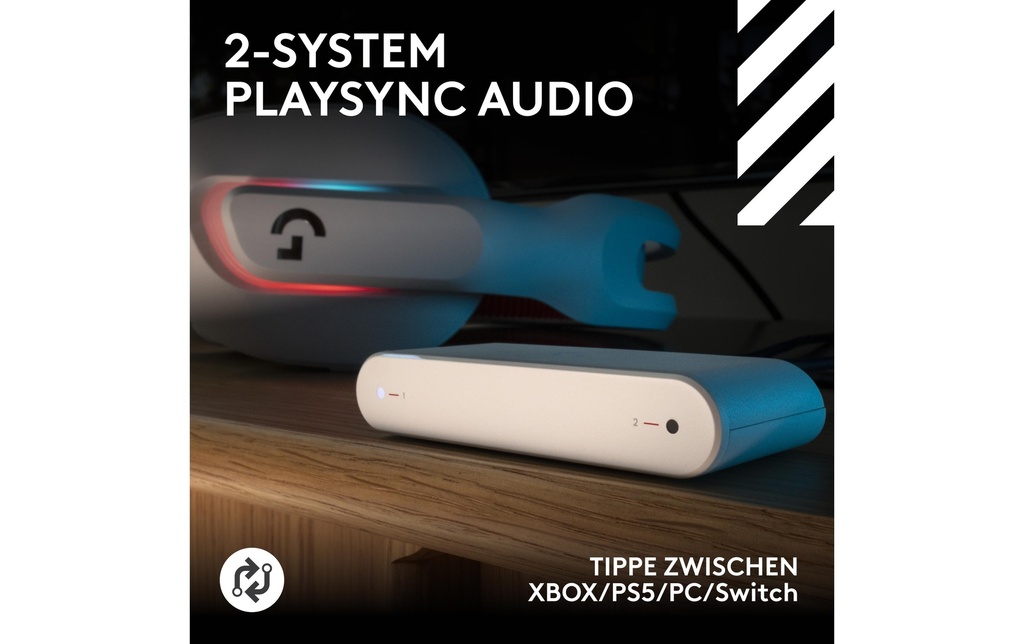 Logitech G Astro A20 X Headset weiss-8