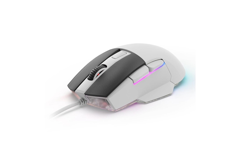 Sharkoon SKILLER SGM35, optisch, white-2