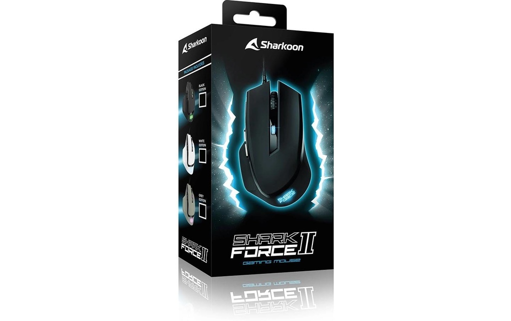 Sharkoon SHARK Force II, optisch, black-3