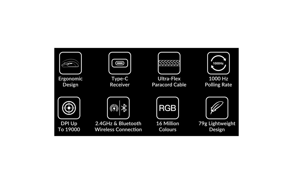 Keychron M3 Wireless Mouse White-1