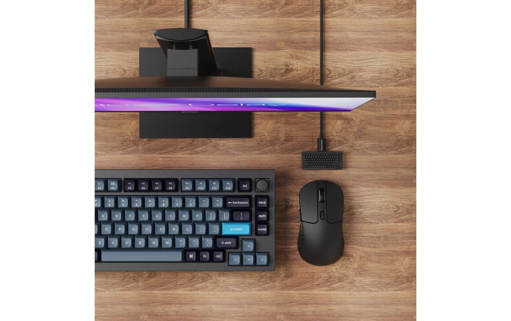 Keychron M3 Wireless Mouse Black No RGB-2