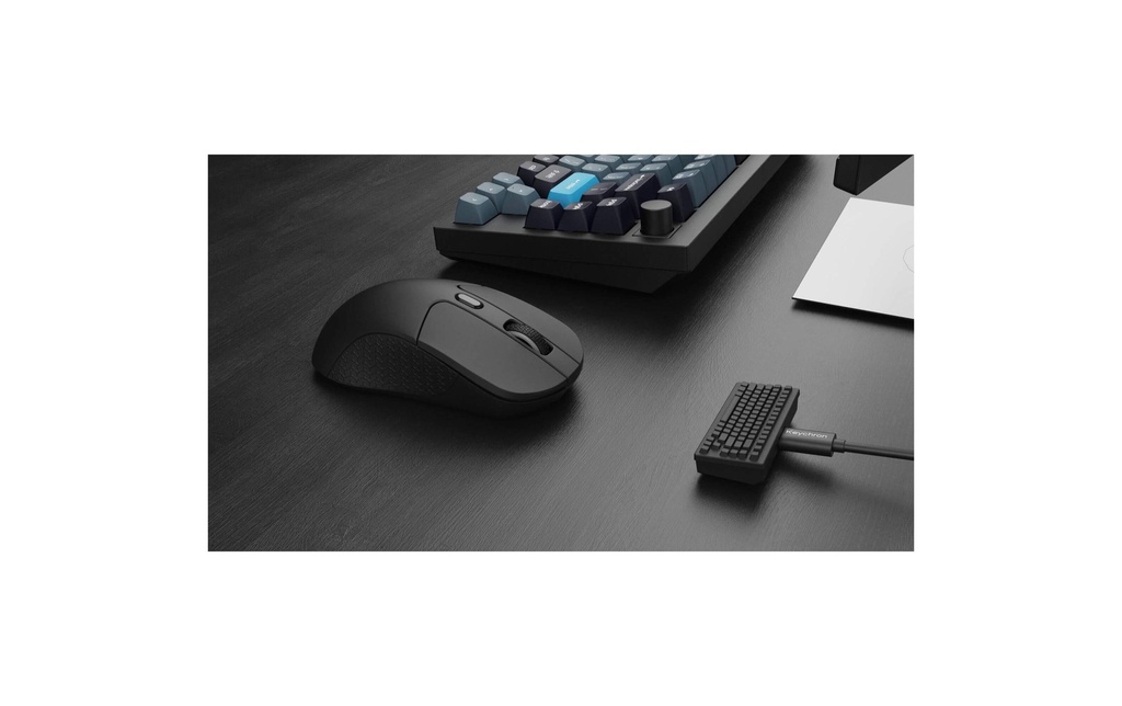 Keychron M3 Wireless Mouse Black No RGB-3