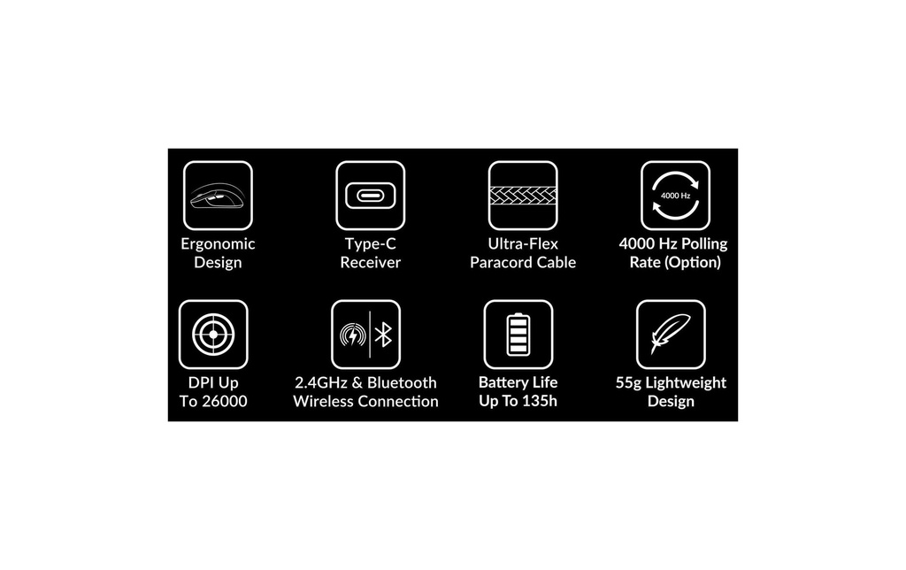 Keychron M3 Mini Wireless Mouse Black-4