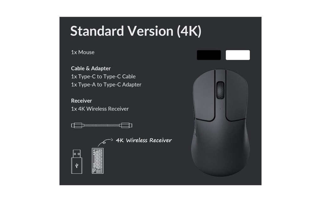 Keychron M3 Mini Wireless Mouse Black-8