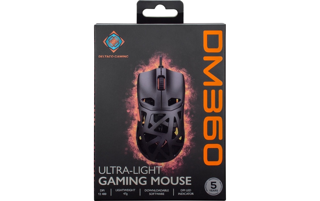 Deltaco Gaming Mouse GAM-187-4