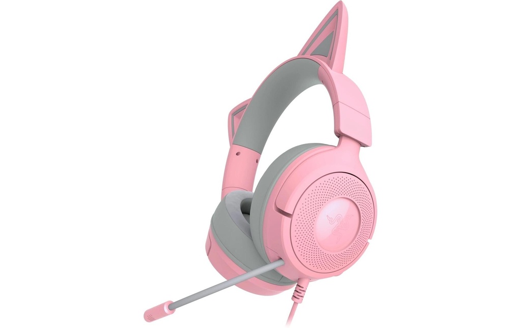 Razer, Headset Kraken Kitty V3 X Rosa-1