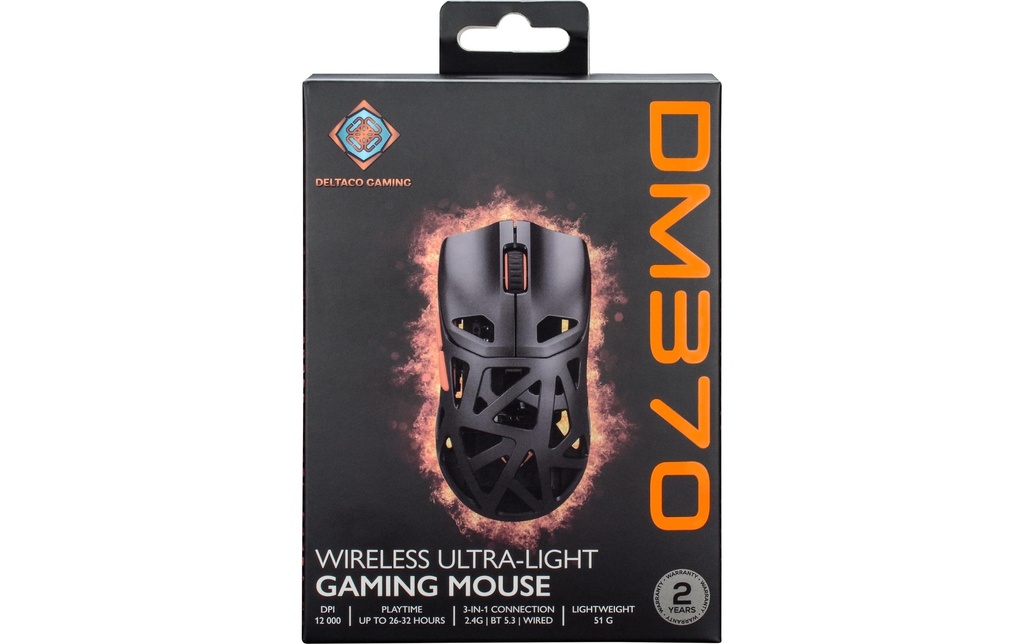 Deltaco Gaming Mouse Wireless GAM-188-4