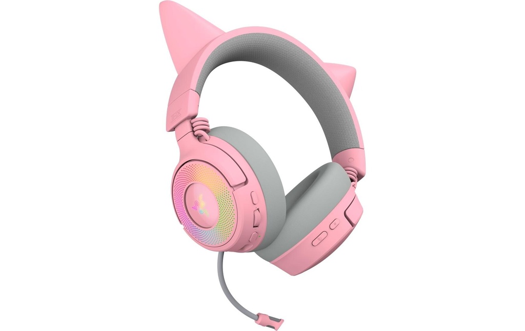 Razer, Headset Kraken Kitty V3 Pro Rosa-2