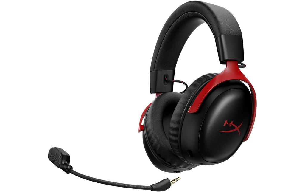HyperX Cloud III S, schwarz/rot-3