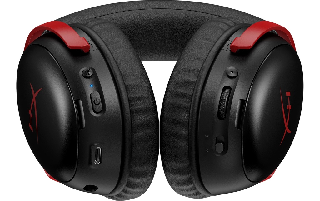 HyperX Cloud III S, schwarz/rot-4