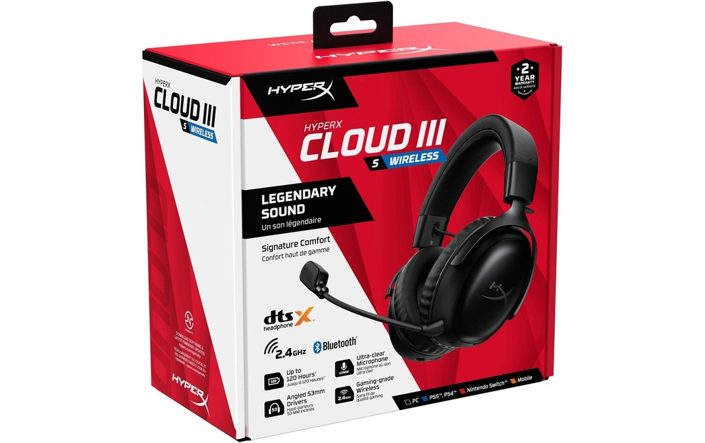 HyperX Cloud III S, schwarz-8