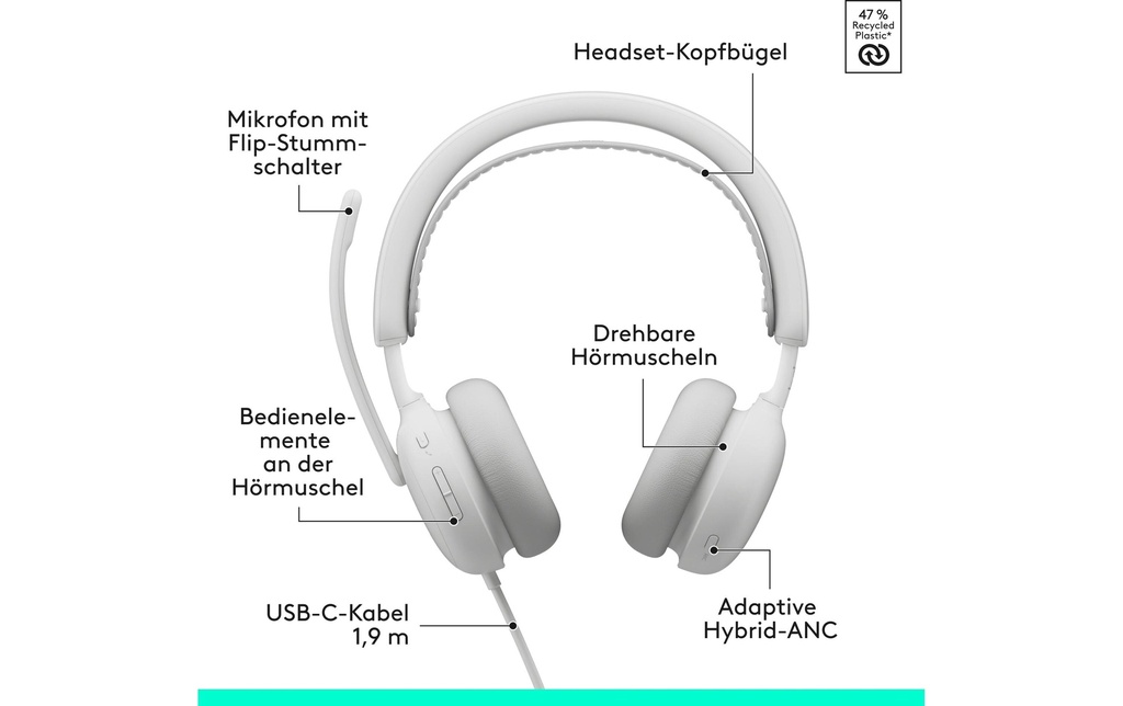 Logitech Headset Zone wired 2 off-white-5