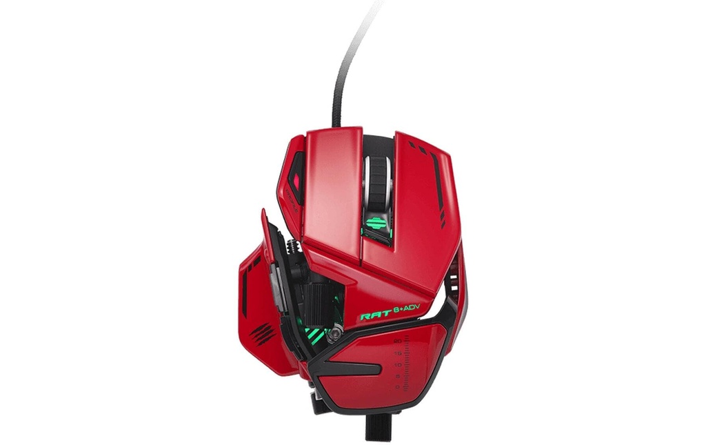 Mad Catz R.A.T. 8+ ADV Gaming Mouse red-0