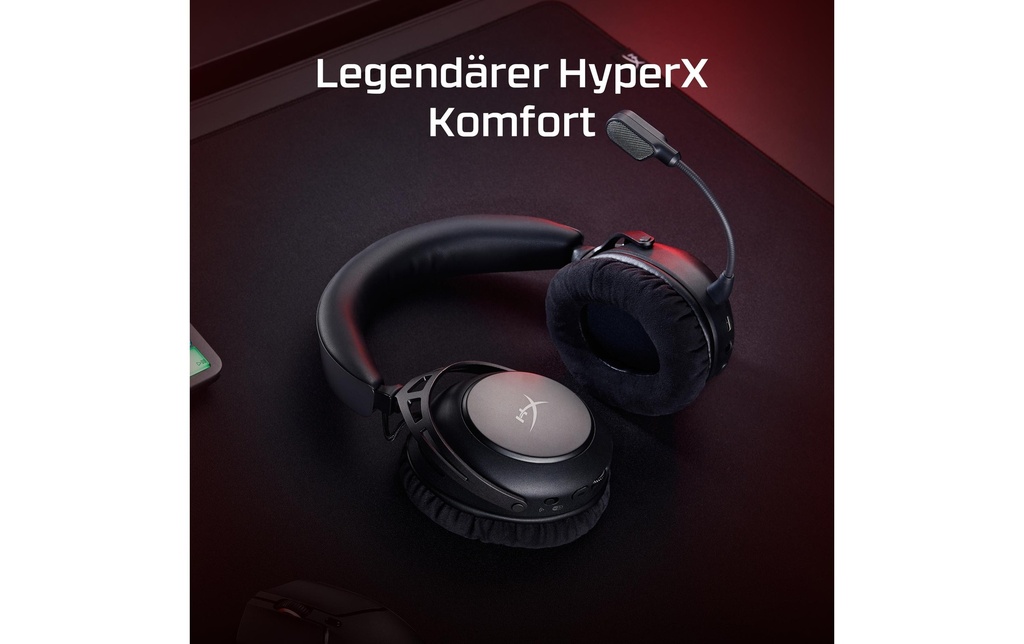 HyperX Cloud Alpha 2 Wireless, schwarz-3