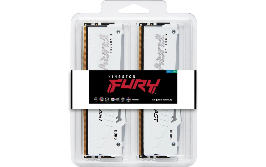 FURY Beast RGB DDR5 32GB 2-Kit 6000MT/s EXP-4