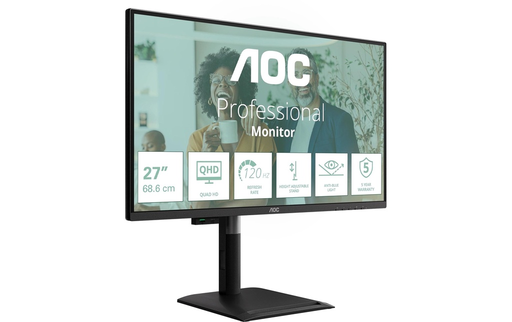 AOC 27 Q27P4CV, 2560 x 1440, 120 Hz IPS-1