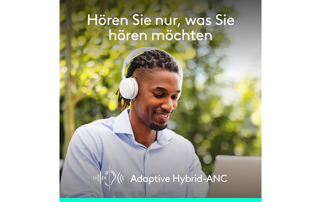 Logitech, Headset Zone Wireless 2 Off-white-1