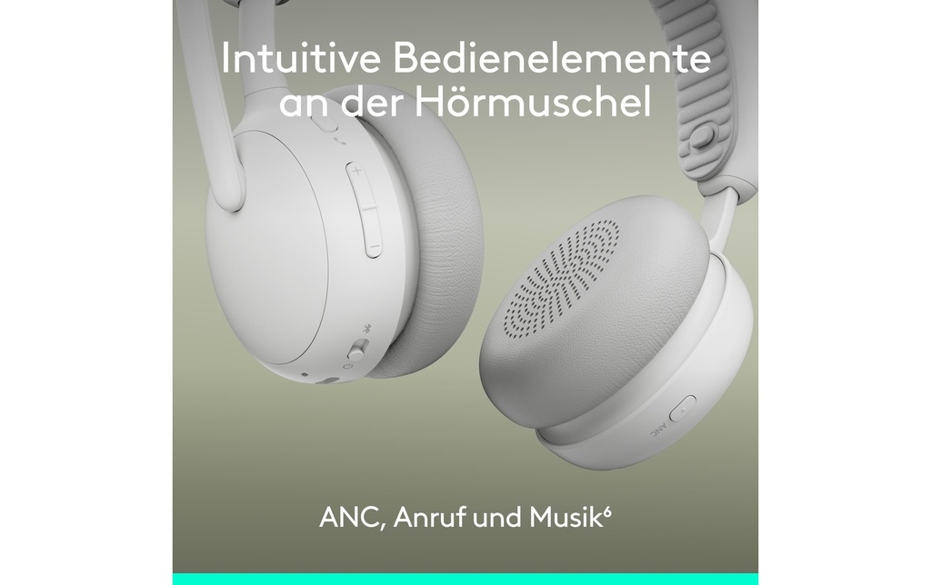 Logitech, Headset Zone Wireless 2 Off-white-6