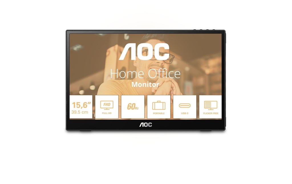 AOC Monitor 16T3EA, 1920x1080, IPS-1