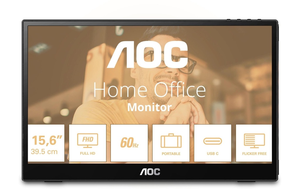 AOC Monitor 16T3EA, 1920x1080, IPS-5