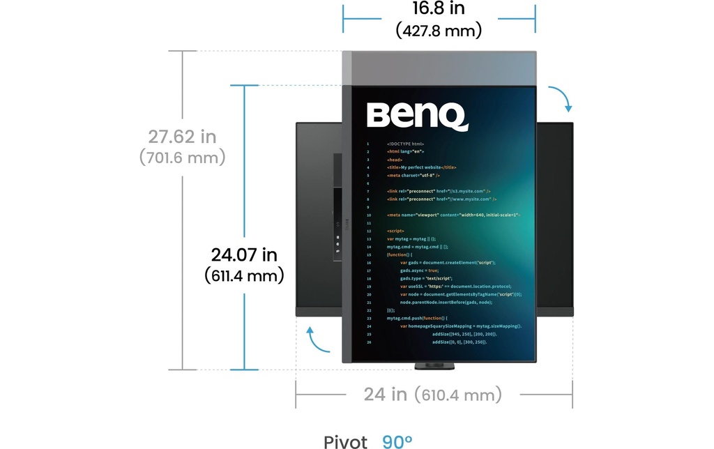 BenQ RD280UA, 28.2, 3840x2560, IPS-6