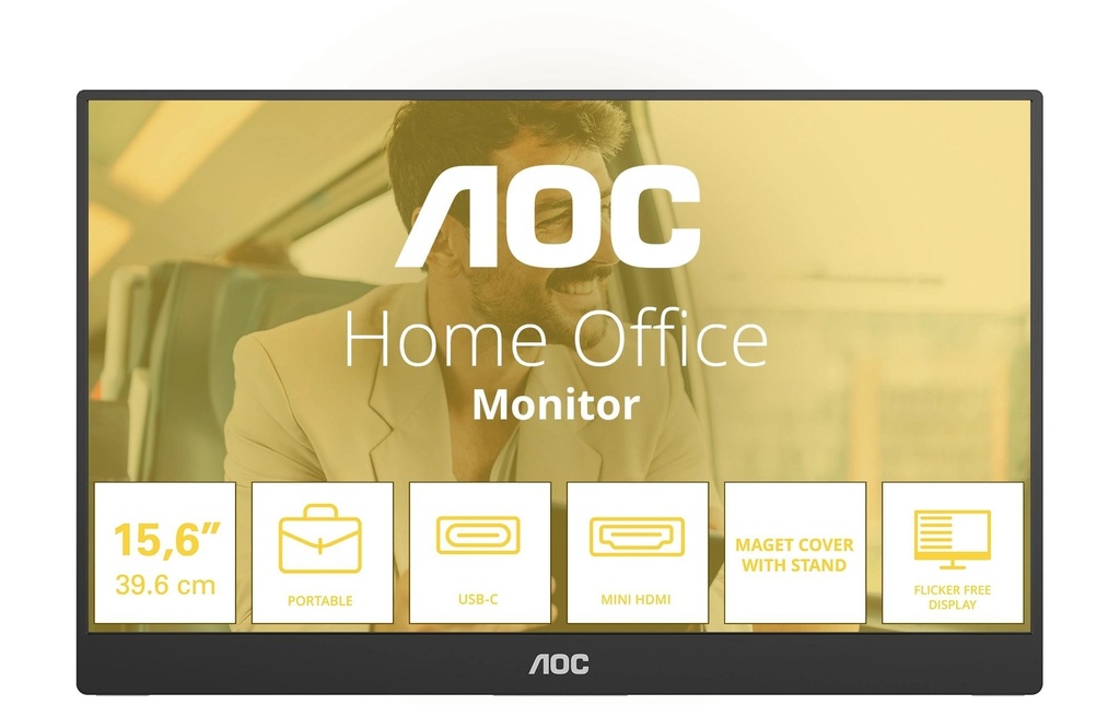 AOC Monitor 16T20E2-0