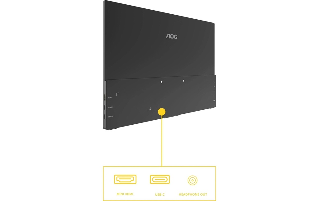 AOC Monitor 16T20E2-2