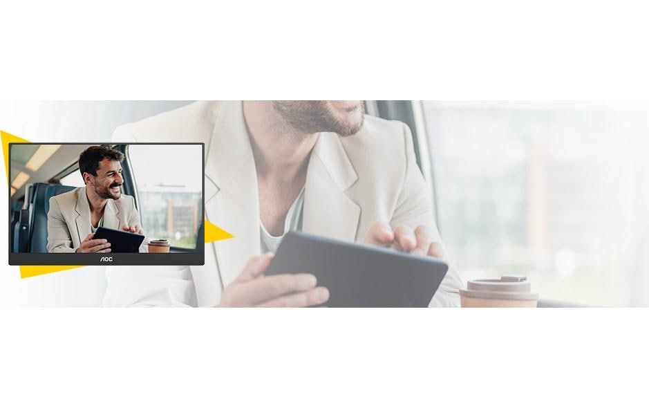 AOC Monitor 16T20E2-3