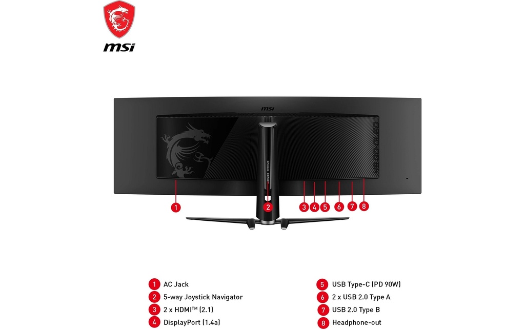 MSI MPG 491CQPDE QD-OLED, 49, DQHD-5