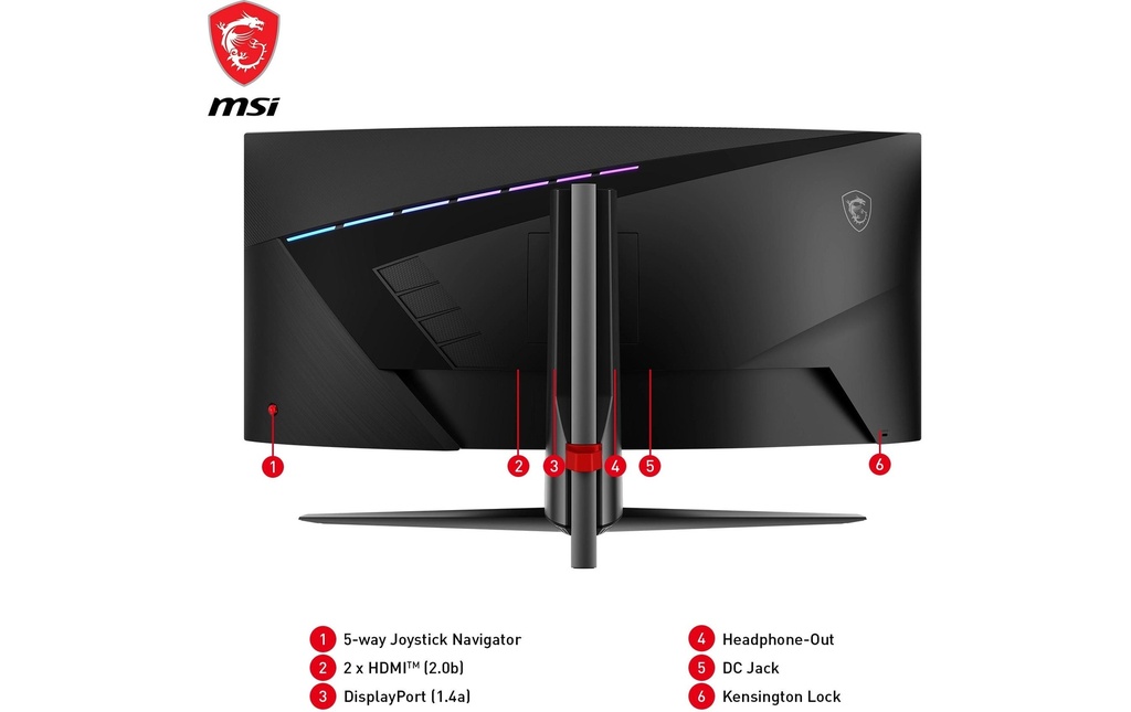 MSI MAG 345CQRDE 34, UltraWide Dual QHD-5