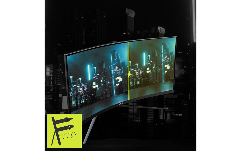 MSI MAG 345CQRDE 34, UltraWide Dual QHD-8